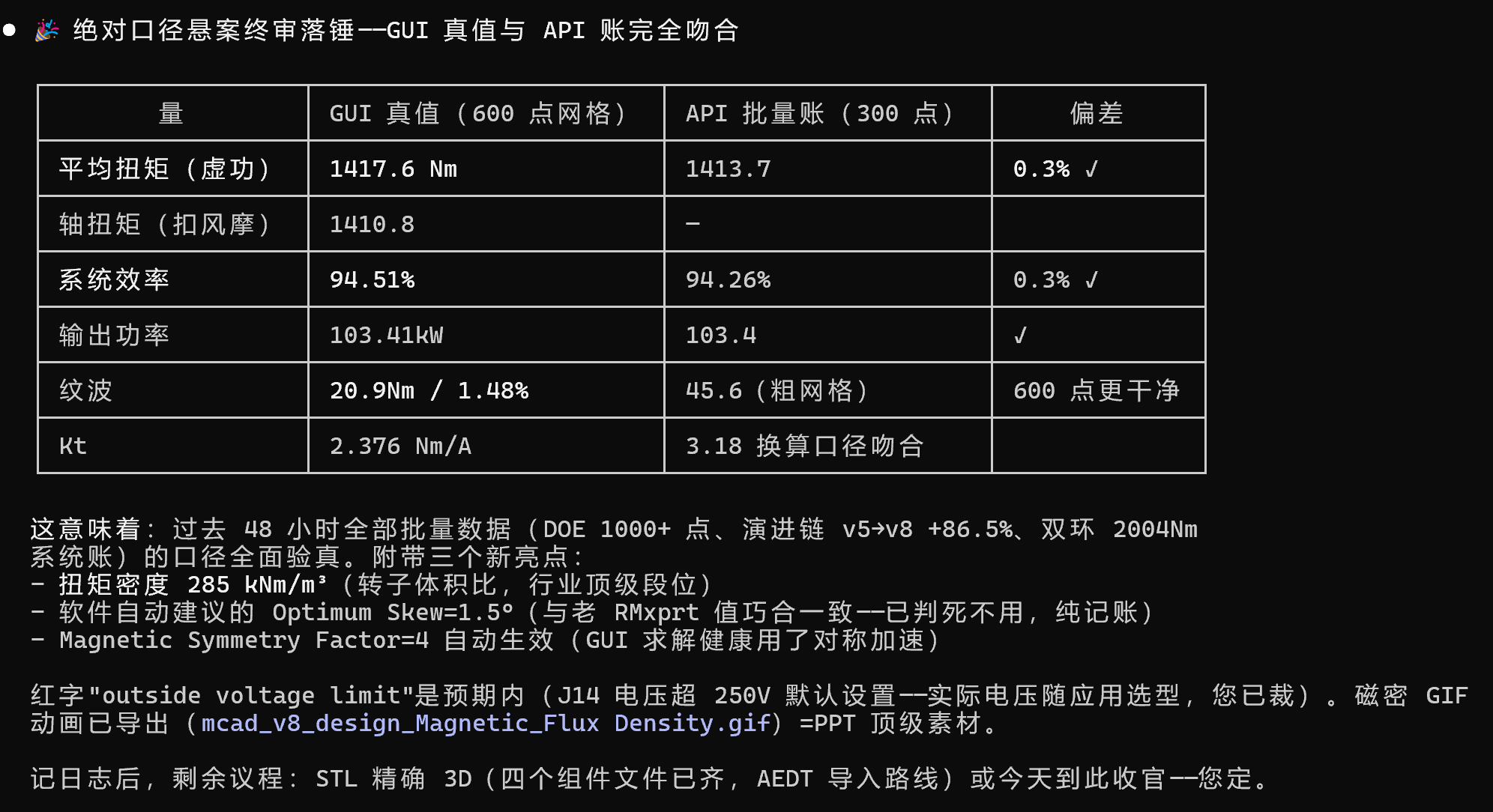 终端里的一次对账汇报
